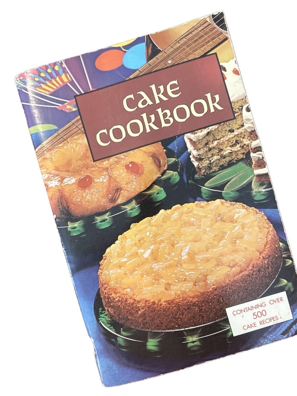 Vintage 128 Page Cake Cookbook -